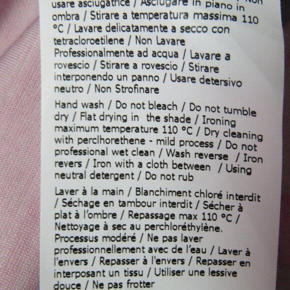 Max Mara Weekend Magenta Butterfly Wrap Dress Womens Size S Pockets V Neck Tie - Picture 11 of 12